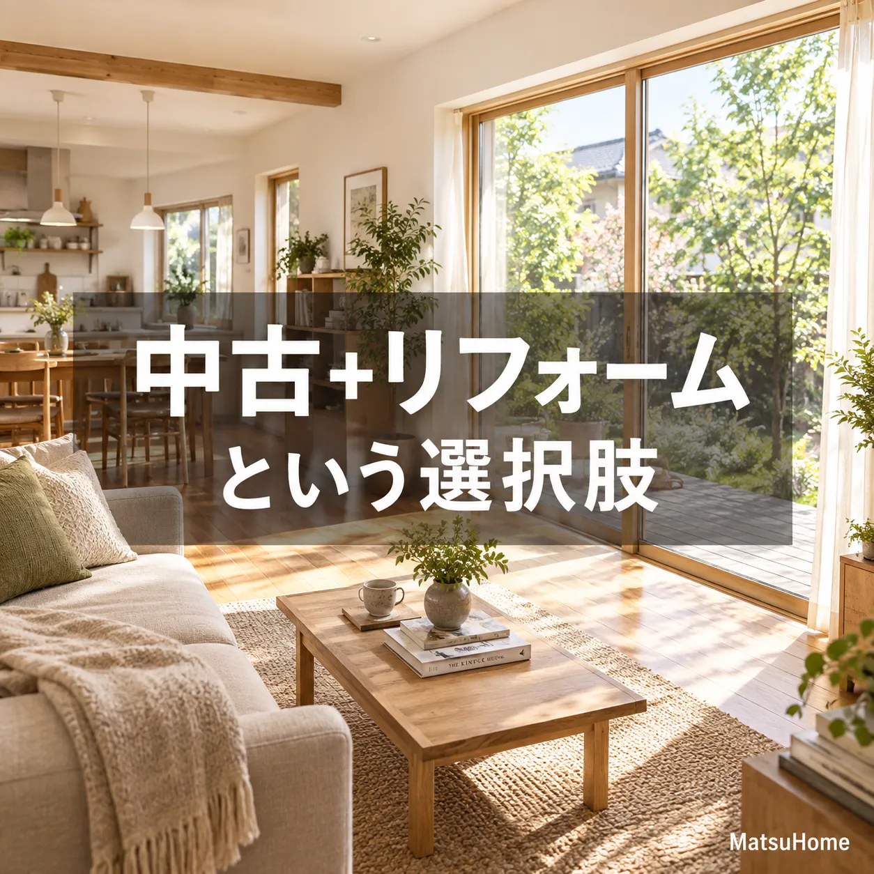 新築だけが正解じゃない。「中古+リフォーム」という暮らしのつくり方