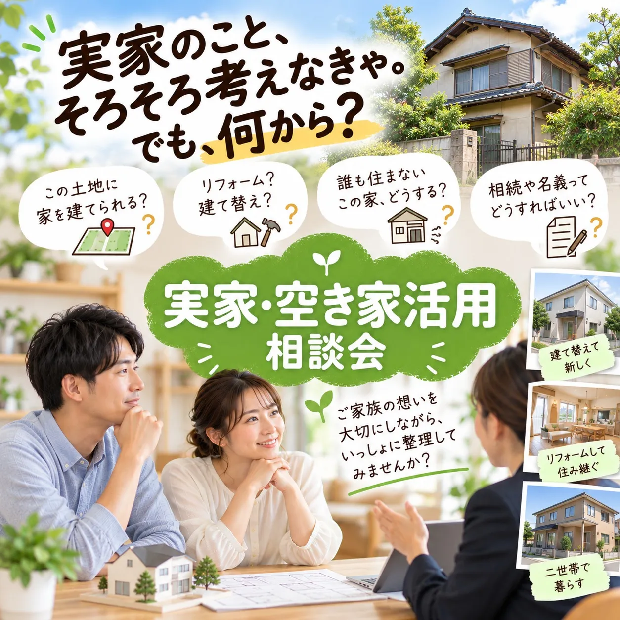 11月の実家・空き家活用相談会